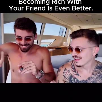 Becoming rich by yourself is very nice, but...🔥💪