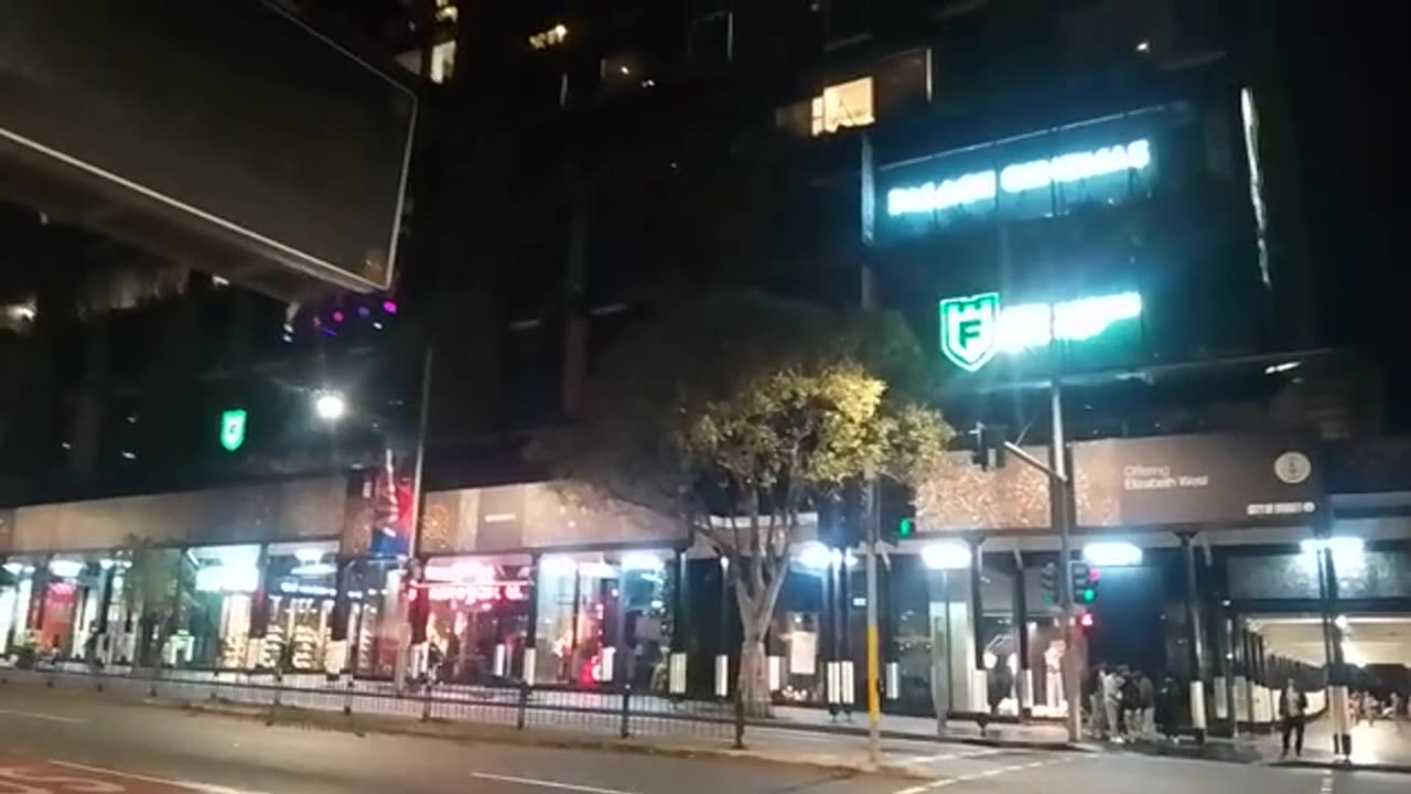 Thoughts on elevating power of music from under lights of Broadway in Sydney, Australia