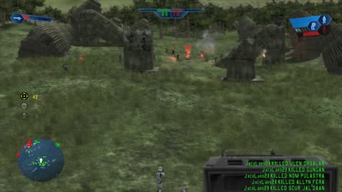 Star Wars Battlefront 2004: Instant Action Naboo: Plains Empire Gameplay