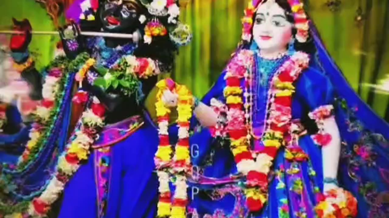 #Jay Shri Krishna Radhe Radhe 🙏 💐