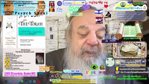 SHOW NOTES: Breakfast with Elli - FRIDAY - 9 May 2025 - 11 Iyar - 5785