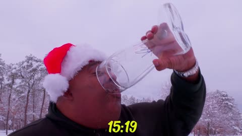 MASSIVE Das Boot SKI Chug in FREEZING Weather!