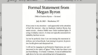 Fact Check: Authenticity Of 'Formal' Statement Attributed To Megan Byron Is UNCONFIRMED