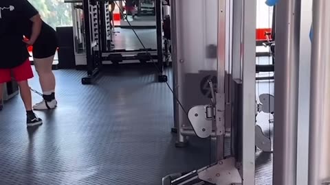 Lofty Use of Gym Equipment