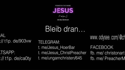 Unser Video-Kanal ist umgezogen. Bleib dran: https://odysee.com/@christonart:9