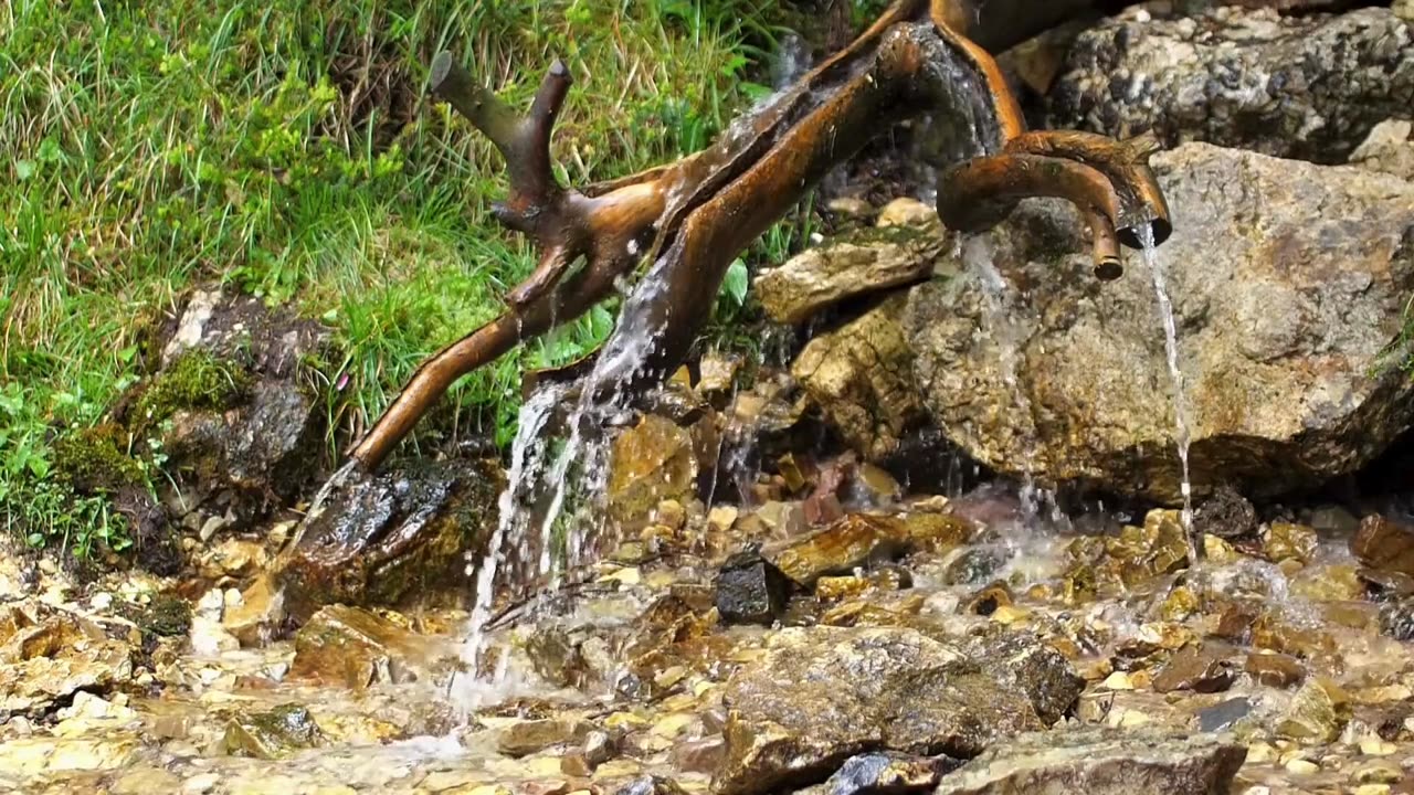🌿 Water Trickling Over Rocks | Soothing Stream Sounds for Sleep, Relaxation & Meditation 💧