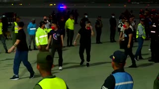 El Salvador sends detained Venezuelans home in swap for Americans