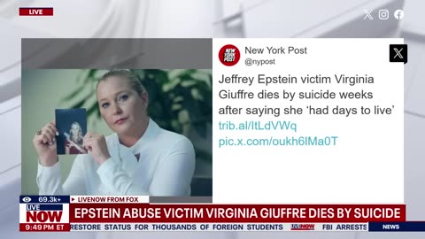 BREAKING: Jeffrey Epstein accuser Virginia Giuffre dies by suicide