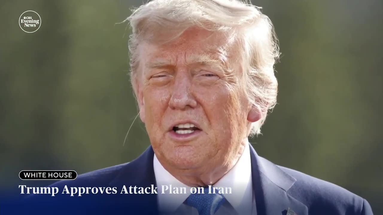 Trump says no final decision on attacking Iran as conflict