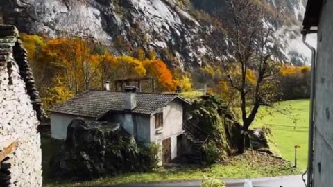 Ticino is one of the Swiss cantons, Nature 4K videos