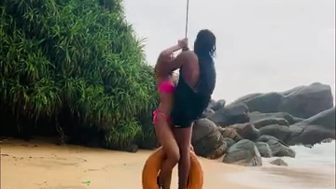 Rain Beach🌪️❤️