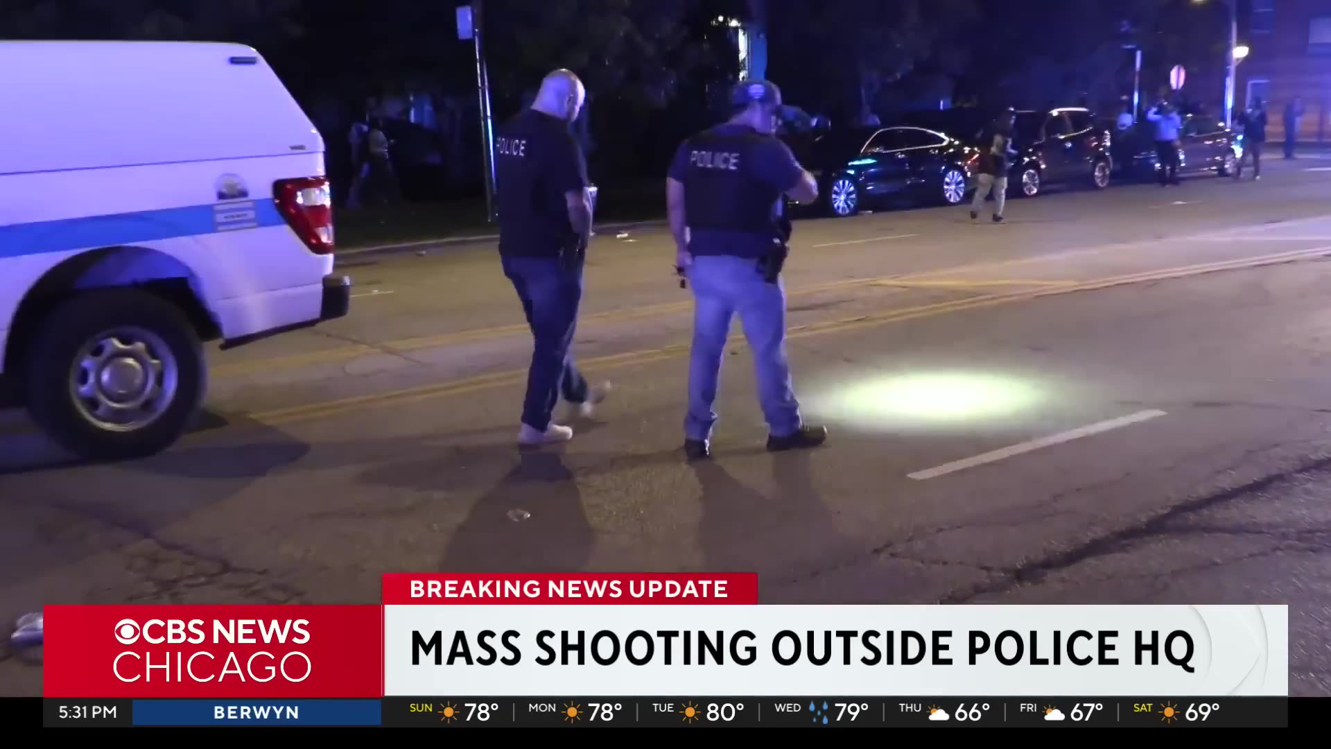 Mass shooting near Chicago Police HQ comes amid violent Labor Day weekend