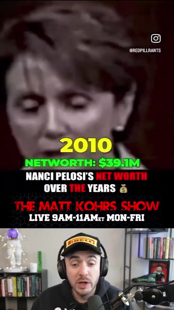 Nanci Pelosis net worth over the years