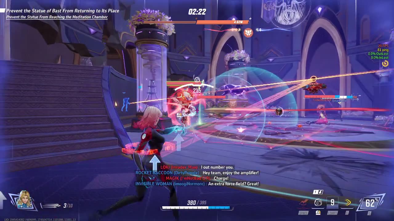 Some quick plays because I don't feel like playing comp :3 feel free to join ♡ Marvel Rivals