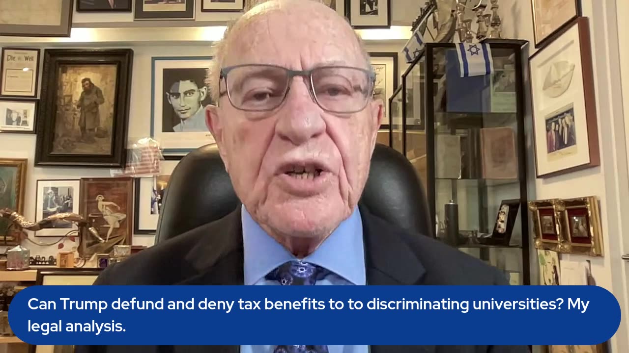 Can Trump defund and deny tax benefits to discriminating universities? My legal analysis.