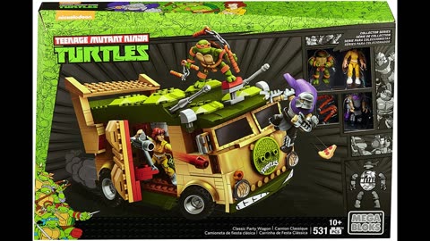 MegaBloks Teenage Mutant Ninja Turtles Party Van