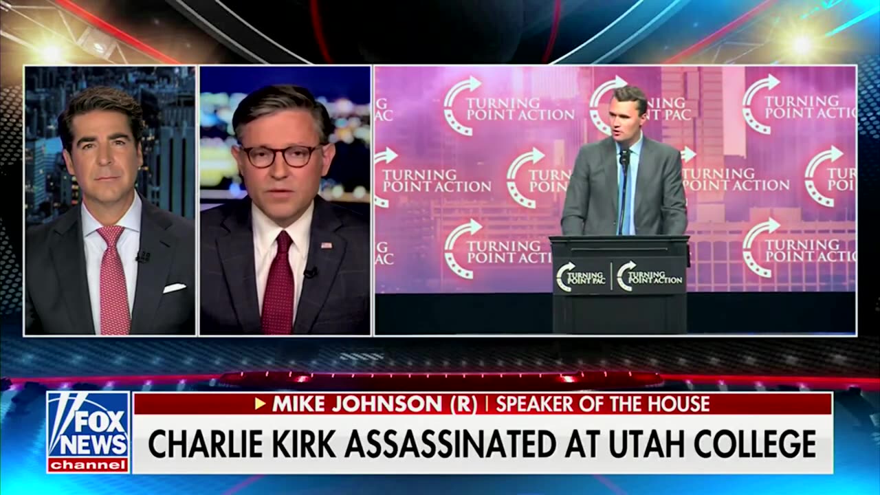 Speaker Johnson Joins Jesse Watters on Fox