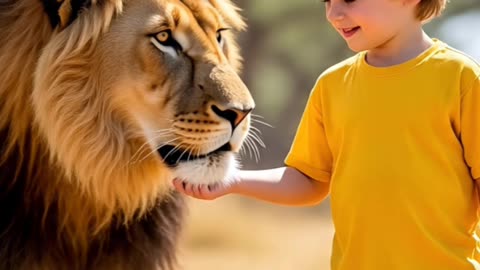Ek ladke aur lion ki Dosti