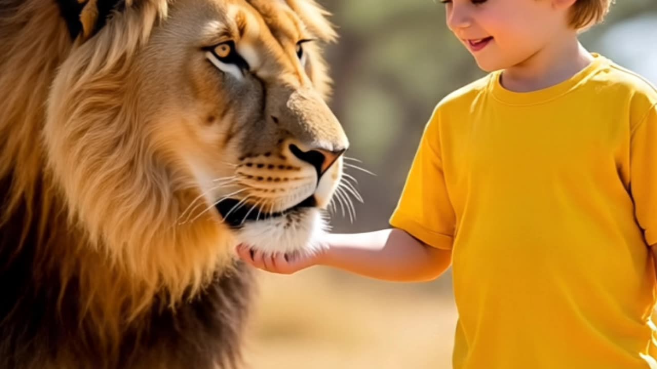 Ek ladke aur lion ki Dosti