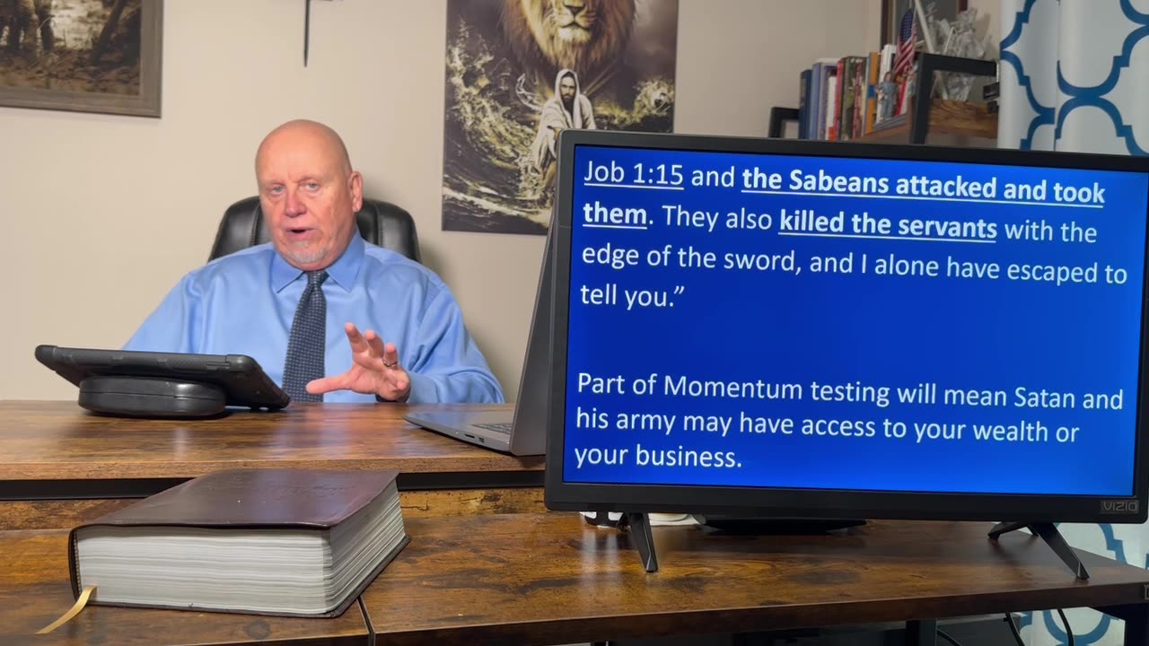All tests and adversity were ordained by GOD in eternity past.
