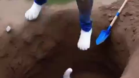 Digging Trouble and a Soaked Clean-Up