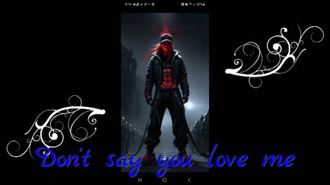 Don't say you love me.