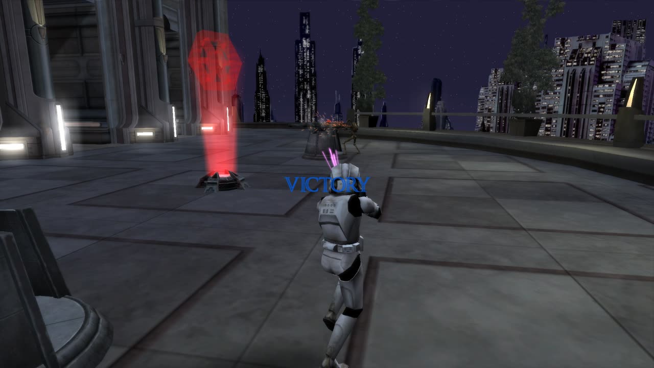 SWBF2 2005: Instant Action Conquest Coruscant Republic Gameplay