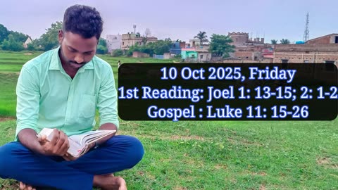 Catholic Daily Gospel and Reading in Hindi 10 October 2025 | Today's Bible Verse | Aaj ka Susamachar