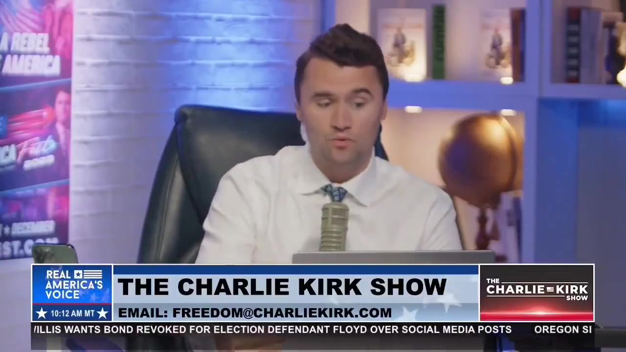 Charlie Kirk was starting to Notice things