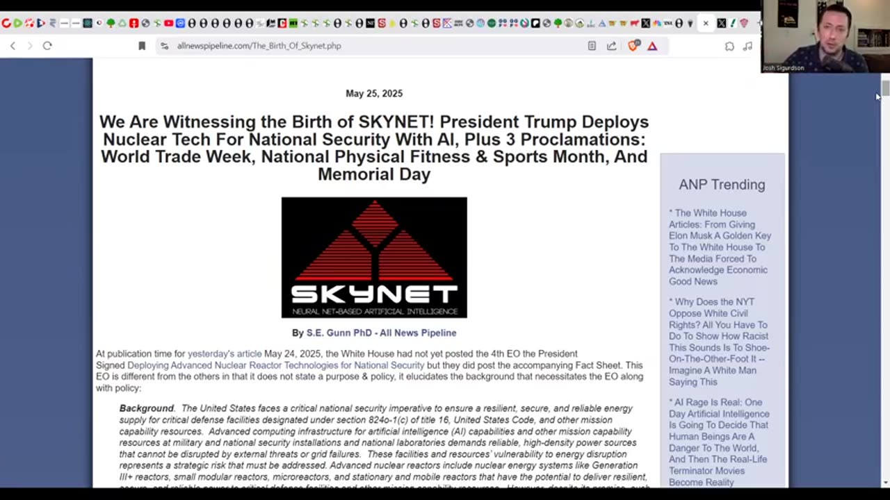 BREAKING: TRUMP CREATES SURVEILLANCE DATABASE! - Taps Palantir To Create Database On All Americans