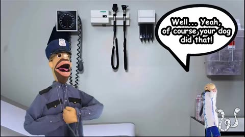What did his dog do??? #wormholesitcom #puppets #parody #skitcomedy