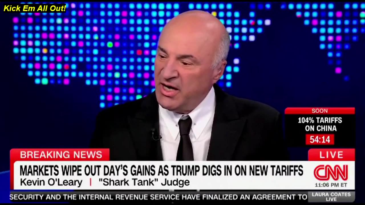 Kevin O'Leary 400% Tariff on China - Xi would Be on A Plane Tonight