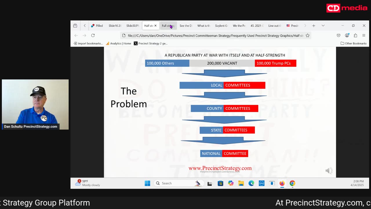 Precinct Strategy #WDYPWDAI? Dan Schultz April 14 2025