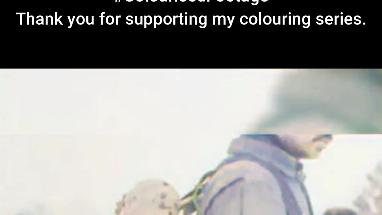 Canadian Soldier Examines Captured Flamethrower 1944 #ColourisedHistory