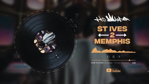 KOMANDER- ST IVES 2 MEMPHIS (Audio Visualizer)