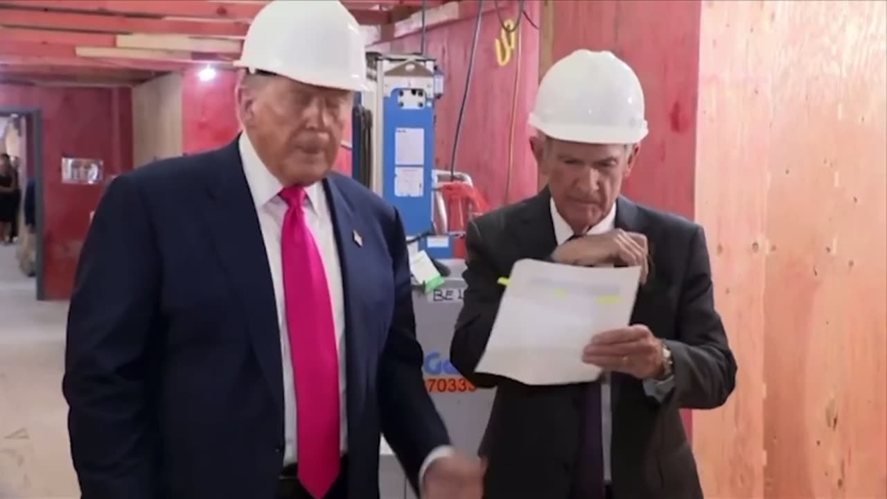 Jerome Powell Tries to Argue with Trump when Confronted on Cost of Fed Renovation