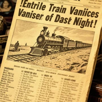 Midnight Tracks in the Desert