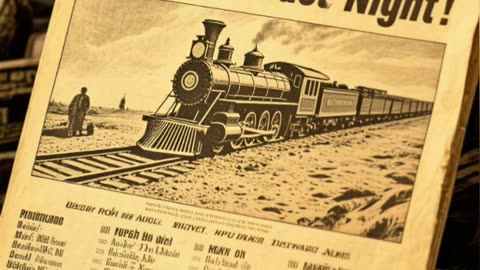 Midnight Tracks in the Desert