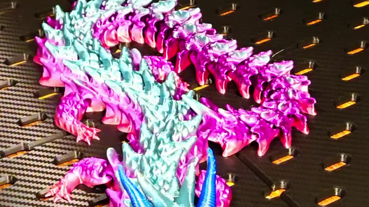 This 3D Printed Dragon Moves Like Magic