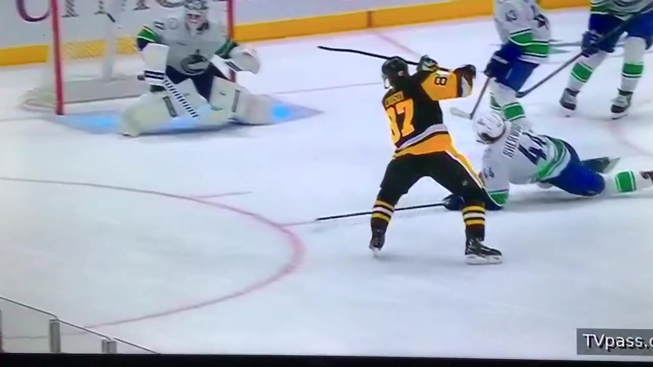 Penguins C #87 Sidney Crosby 🥅(4)🏒Snap-Shot Goal