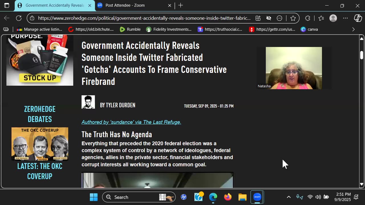 Targeting Conservatives - Government Caught