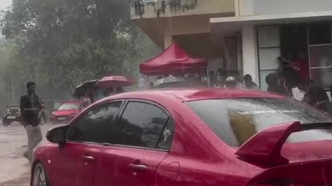Car is a AK 47 beautiful voice in exhaust
