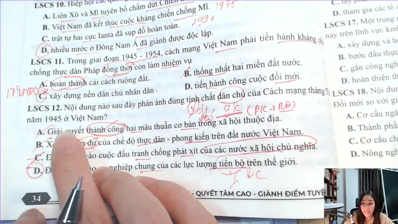 5 CHỮA ĐỀ 12 ĐỀ 5 SÁCH TRẠM 2 Facebook