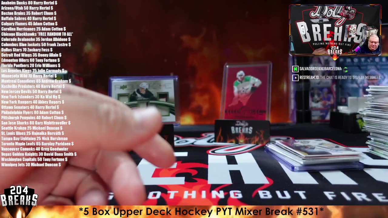 *5 Box Upper Deck Hockey PYT Mixer Break #531* [June 19 2025]