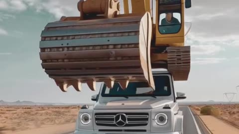 They Lifted a G-Wagon Off the Highway! Real or CGI?