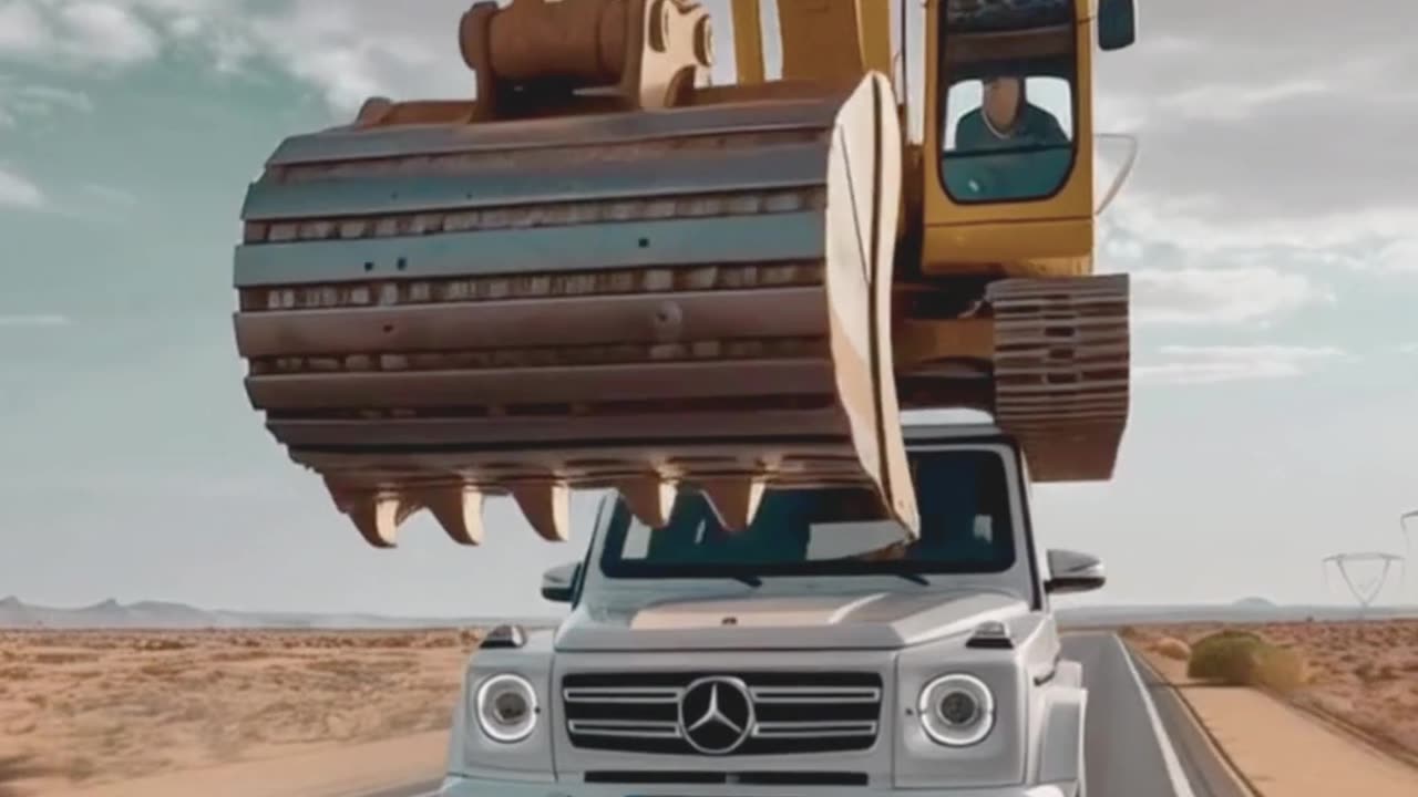 They Lifted a G-Wagon Off the Highway! Real or CGI?