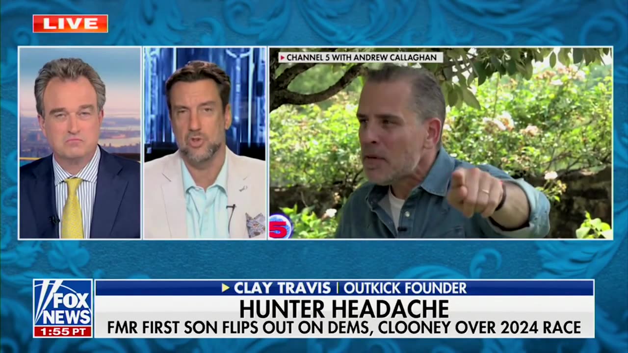 Clay Travis Thinks He Knows What's Suddenly Motivating Hunter Biden