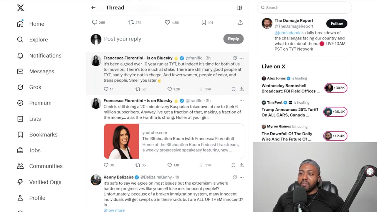 WOKE TYT Host RAGES After Cenk Uygur FIRES Her For Calling Him A Transphobe And Misogynist!