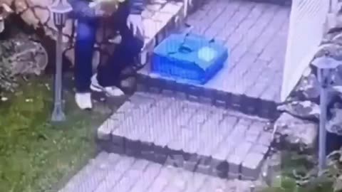 The Delivery He’ll Never Forget 💙#UnexpectedJoy 😊 #DeliverySurprise 📦 #KindnessMatters 💕 #Wholesome🥹