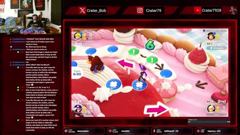 NO LEFT BUMPER Happy 26th Birthday DustyMotionless! Mario Party Superstars and Mario Kart 8 Deluxe
